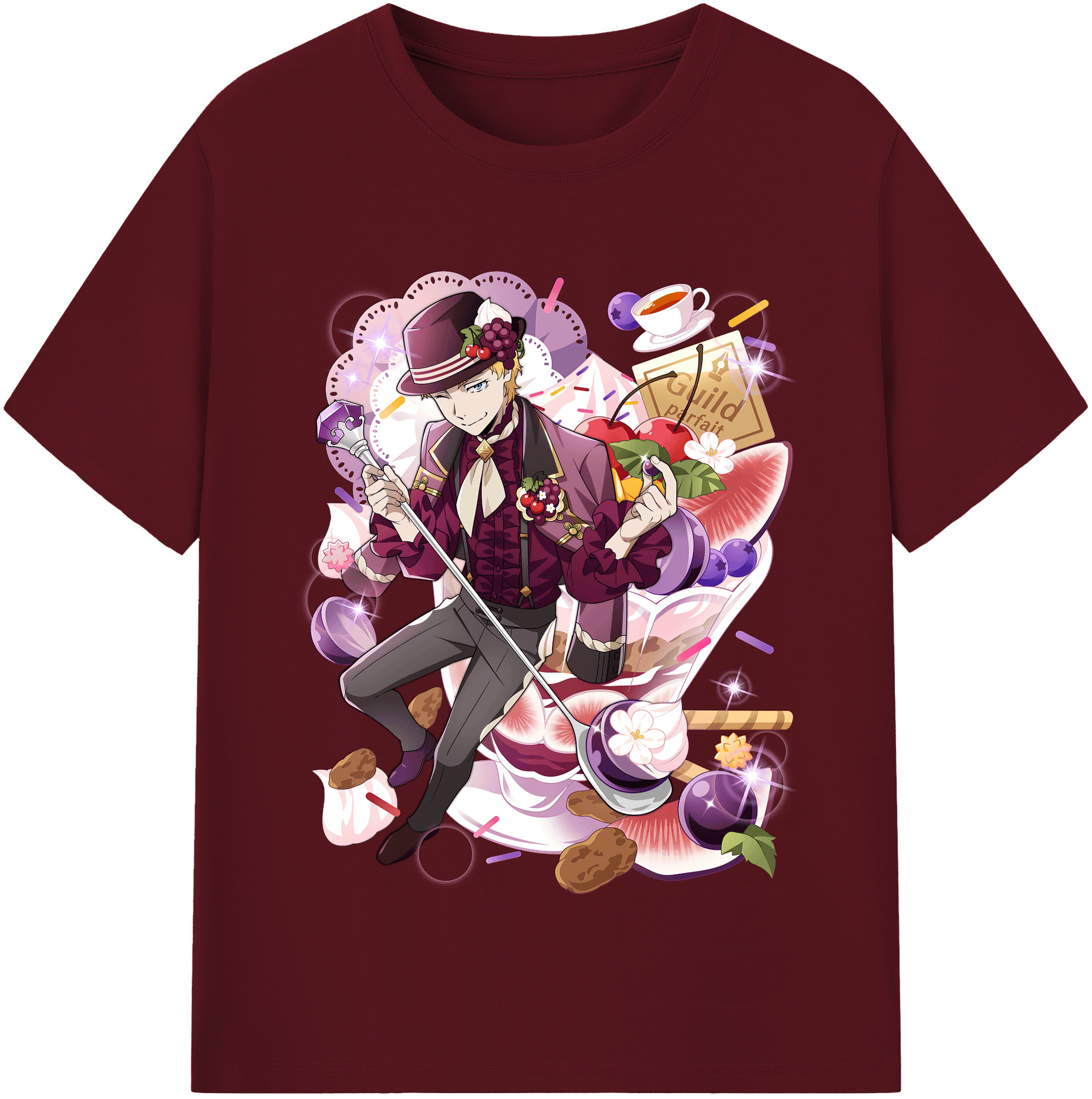 （画像用） 文豪ストレイドッグス Bungo Stray Dogs 綿100％半袖Tシャツ（フロントプリント）
